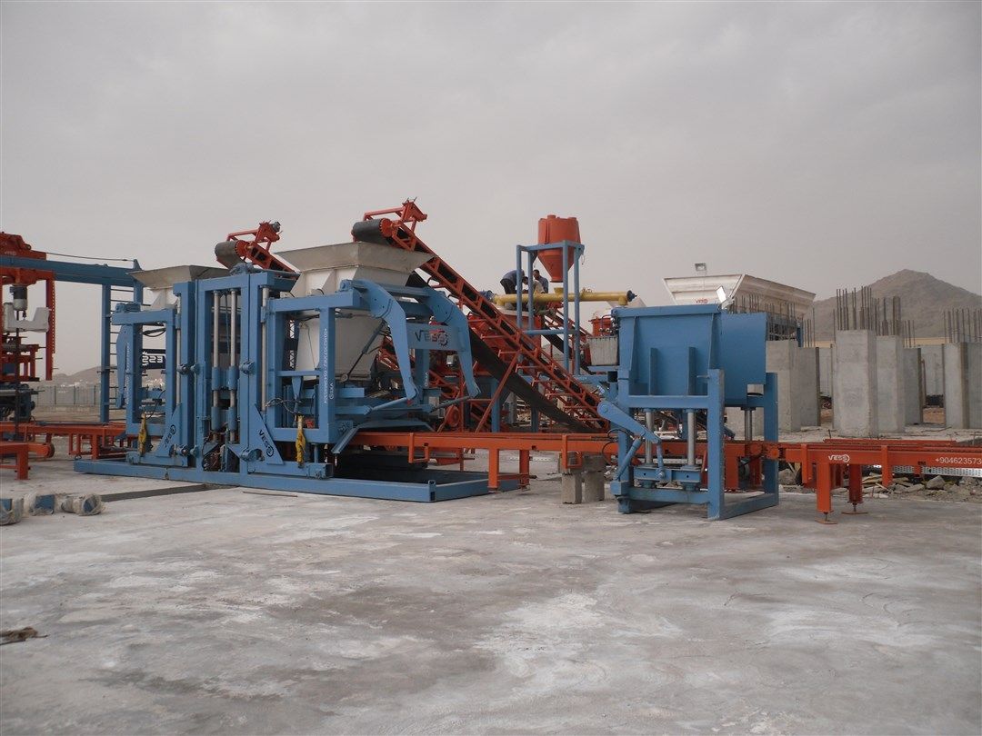 Paving block making machine in Ireland