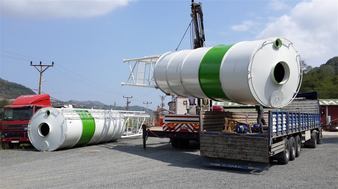 Equipos de la planta dosificadora de concreto