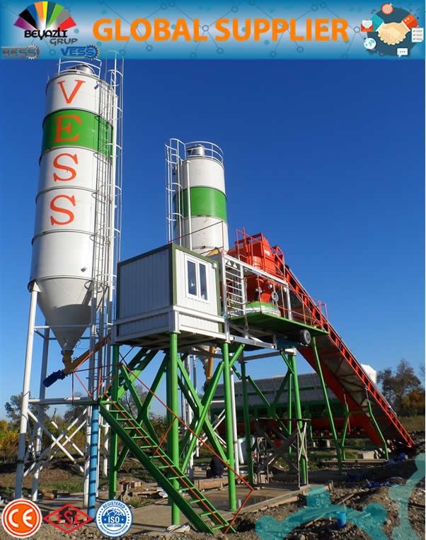 Planta dosificadora de concreto de 120 m³