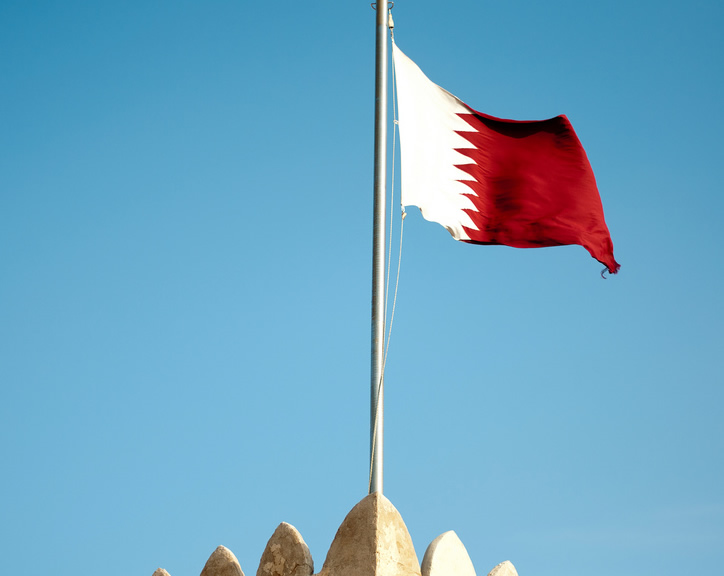 Expédition et montage de la PRS-1002 au Qatar