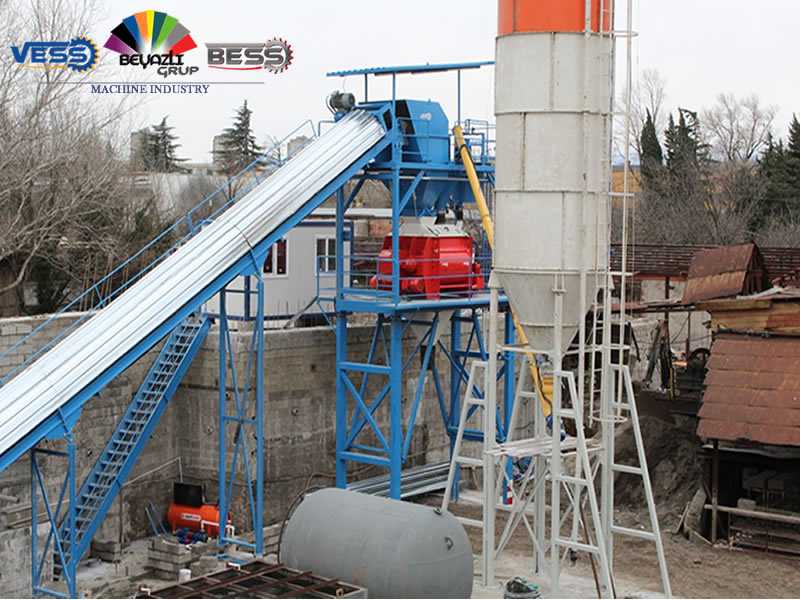 Concrete Batching Plant | Stationary Plant | Plant Price Stationary concrete batching plant