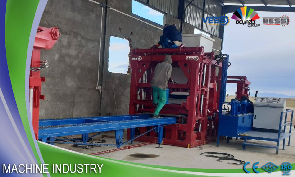 Machine automatique à blocs vendue en Algérie