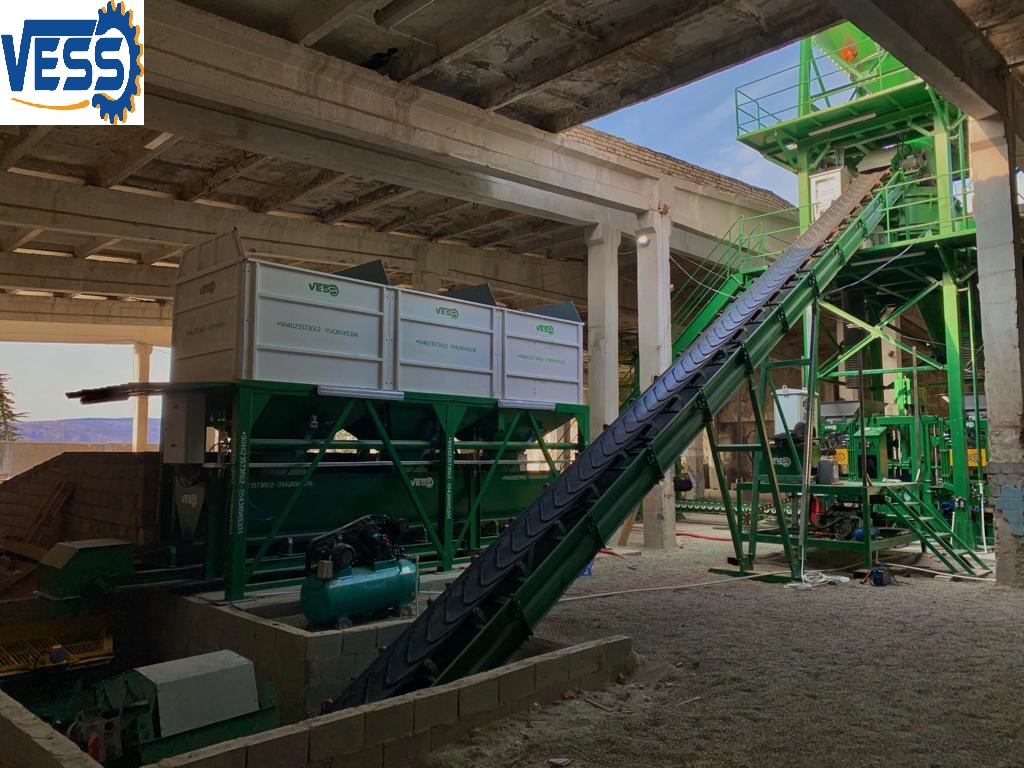 Máquina nueva para fabricar bloques de concreto Máquina nueva para fabricar bloques de concreto