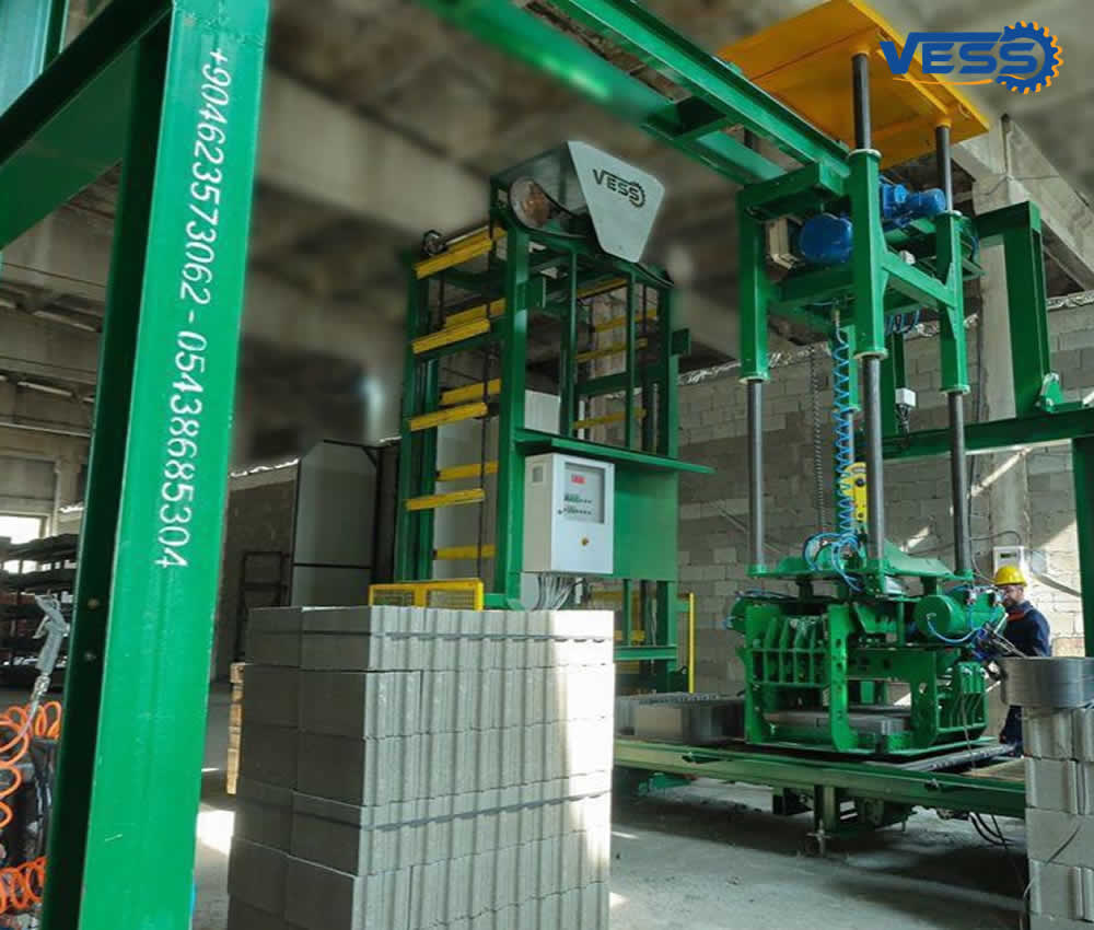 دستگاه اتوماتیک تولید بلوک بتنی Compact Elegance 6.1