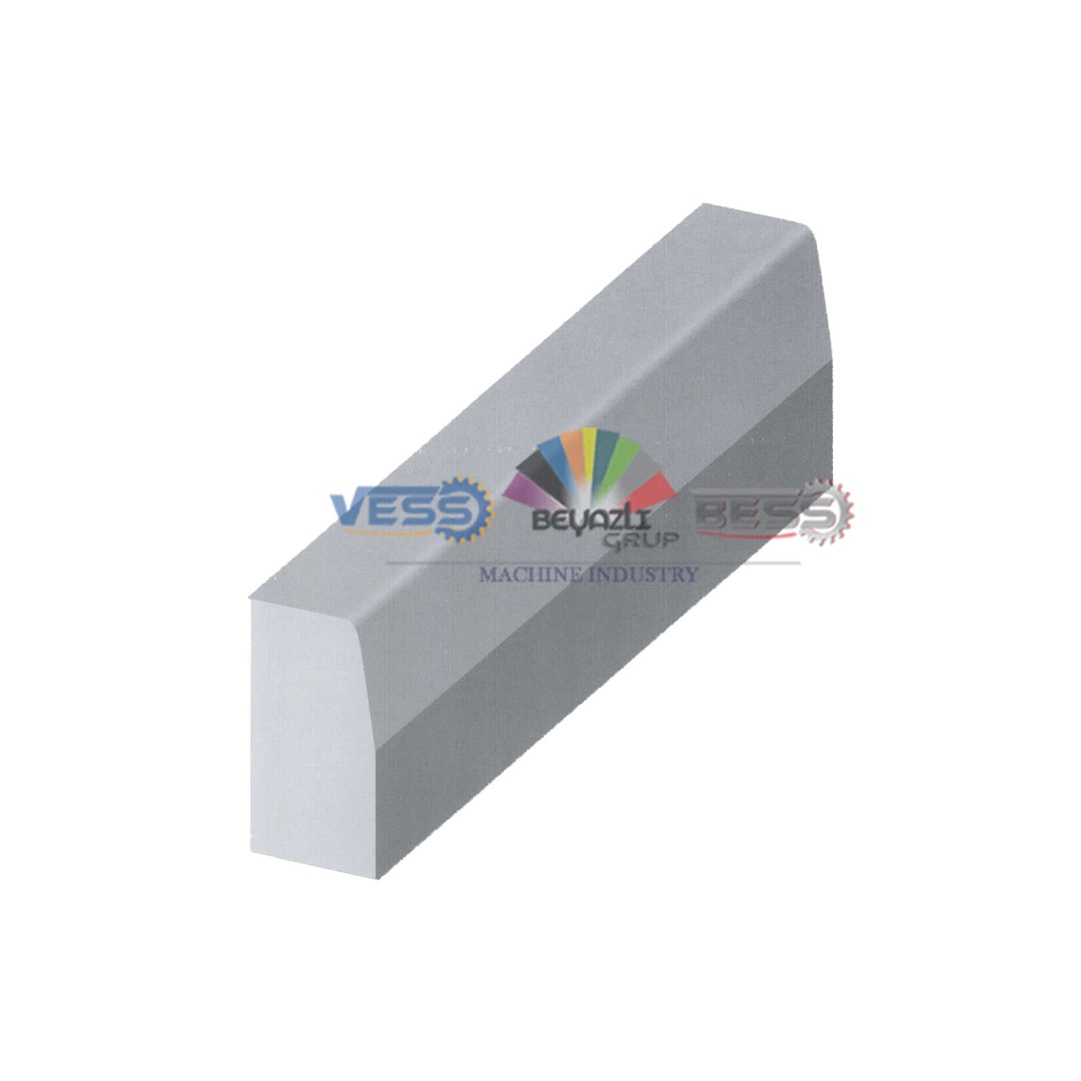 Concrete curbstone making machine