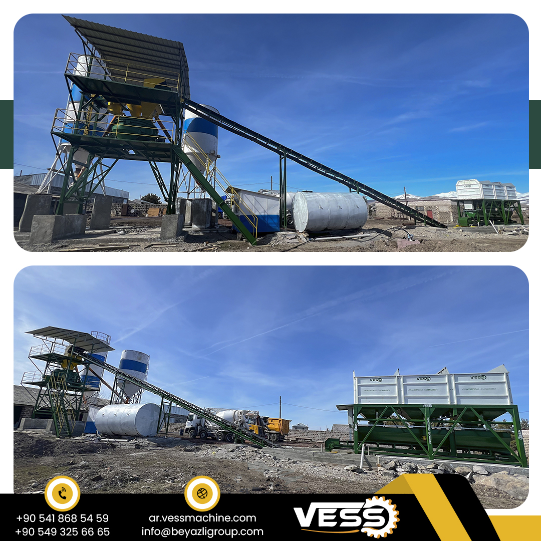 Бетонный завод VESS 30 м³ в Грузии