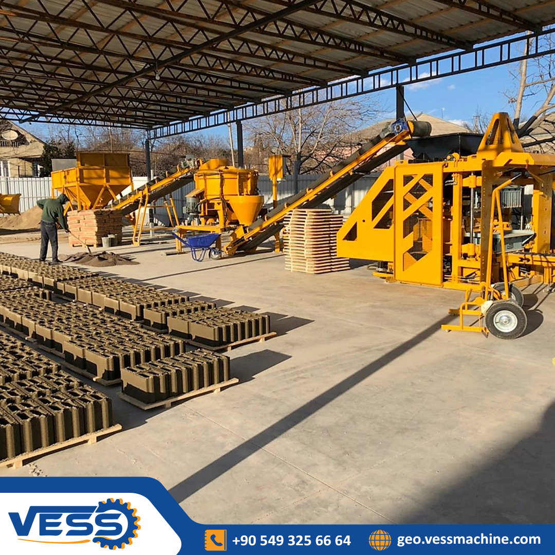 Planta de producción de bloques de concreto en venta
