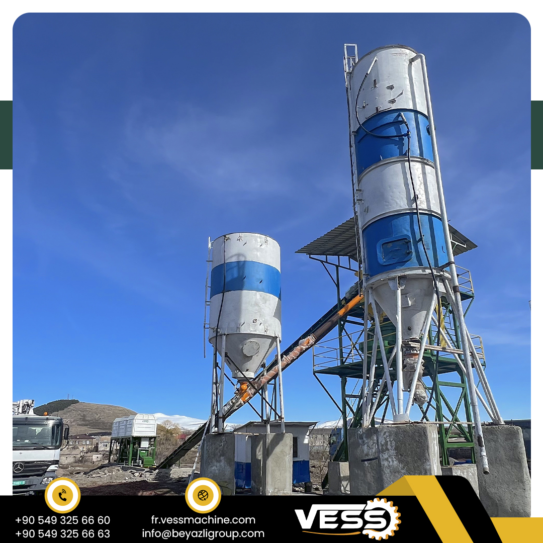 Бетонный завод Vess 30 м³ в Грузии
