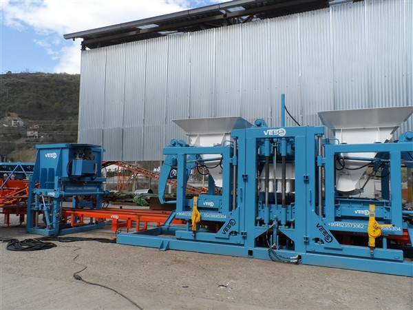 Máquina para adoquines de concreto