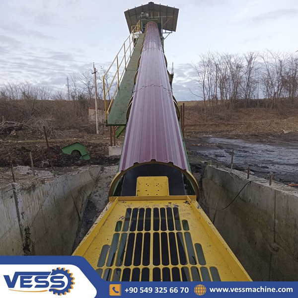 Planta de hormigón VESS 90m3 totalmente automática en Georgia, EN-04