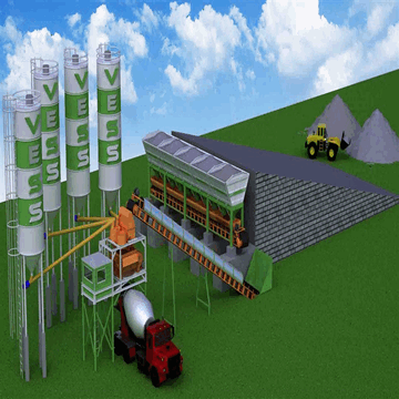 Planta de hormigón