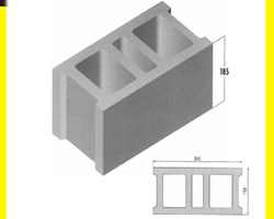 Molde para bloques de cemento 6