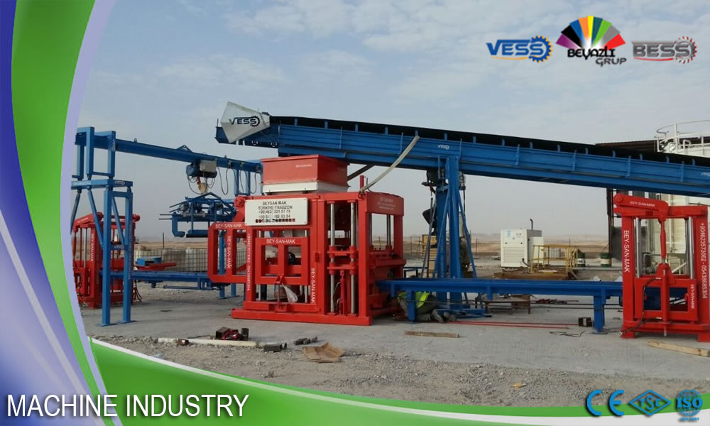 Máquina automática de bloques de hormigón en Nigeria Máquina de bloques de hormigón en Nigeria