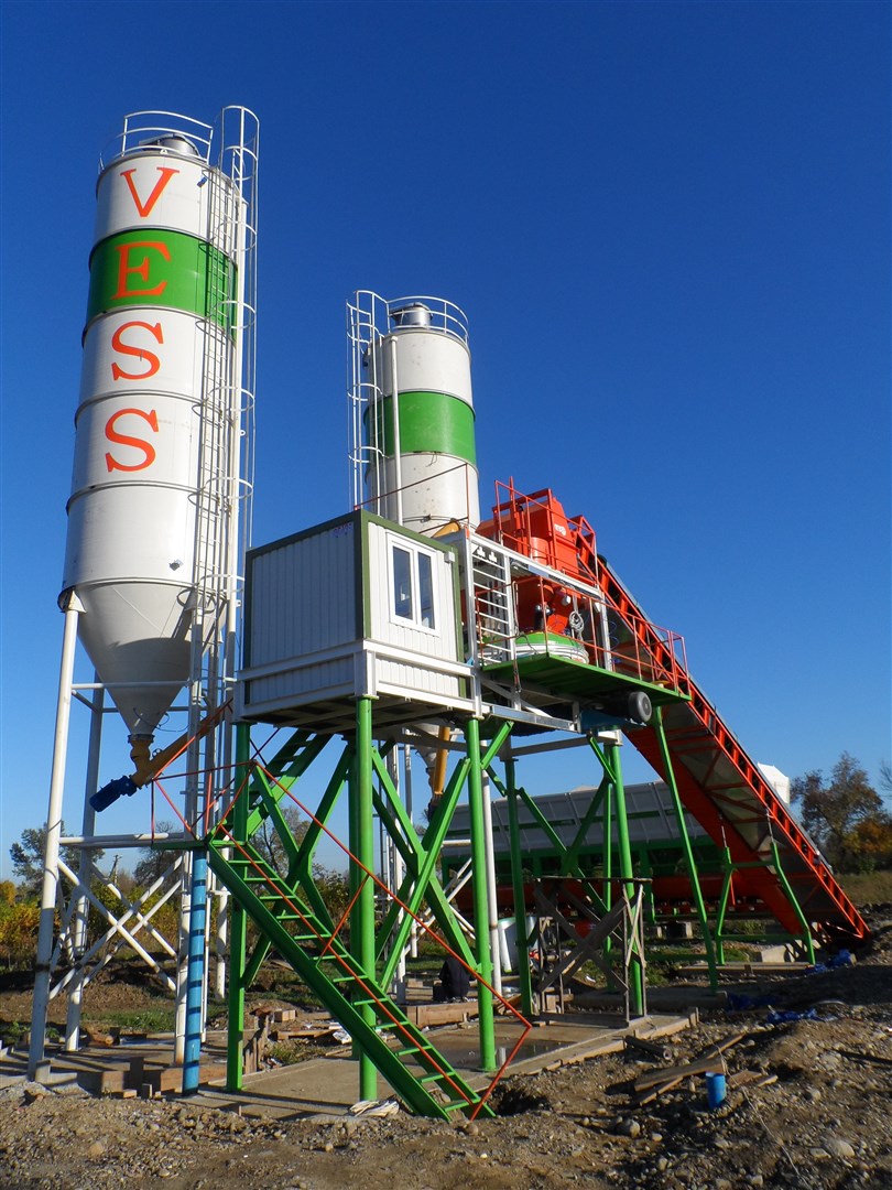 Línea de producción de una planta de concreto Planta de concreto