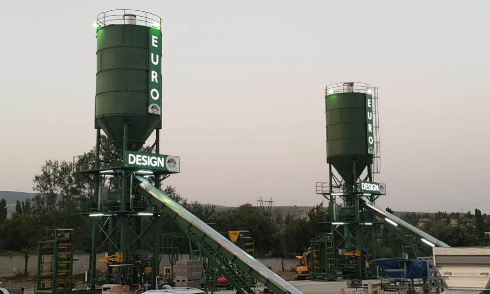 Máquinas de bloques huecos con función de planta de hormigón Máquinas de bloques huecos con función de planta de hormigón
