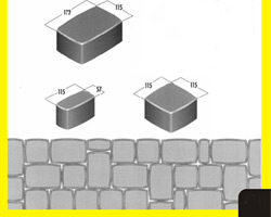 Molde para adoquines 6