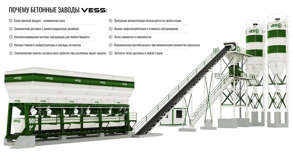 Стационарный бетонный завод 30 PL