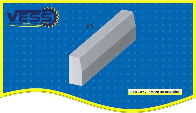 Curbstone Mold Model 07
