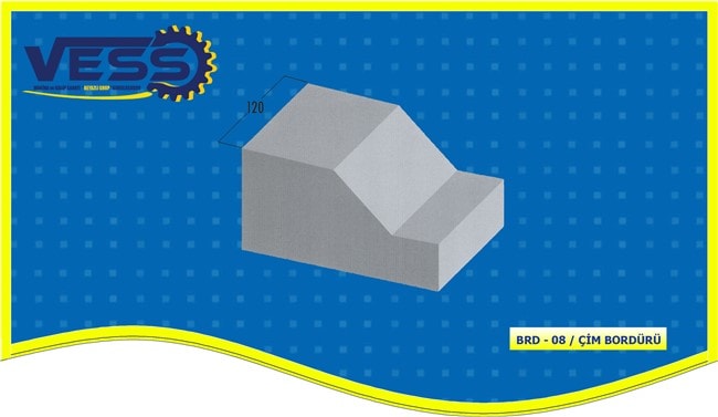 Curbstone Mold Model 08