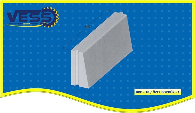 Curbstone Mold Model 10