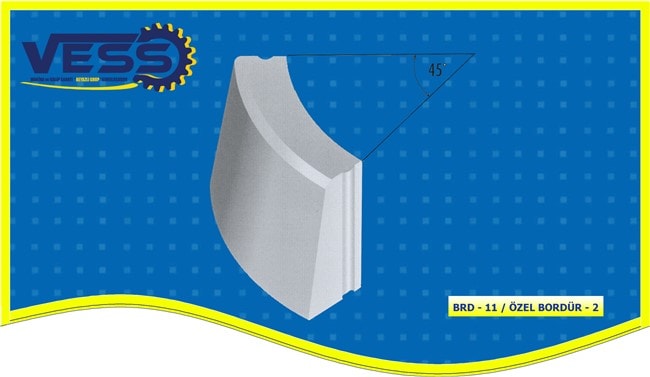 Curbstone Mold Model 11