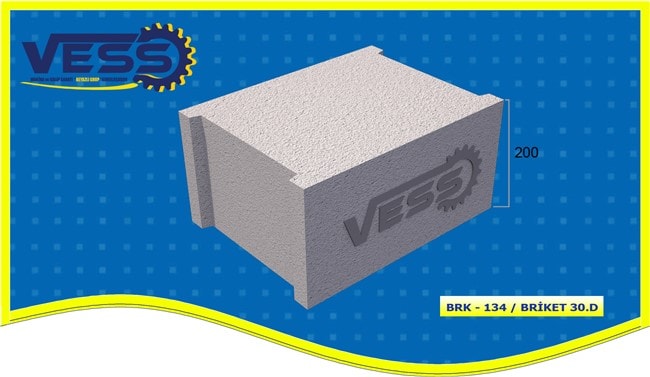 30 cm Hollow Block Mold Model 134