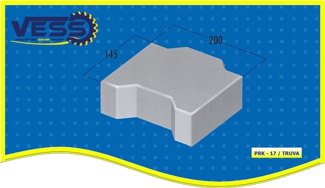 Paving Block Mold Model 17