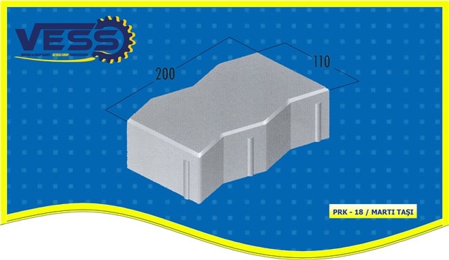 Paving Block Mold Model 18