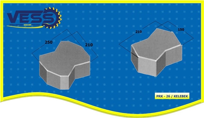 Paving Block Mold Model 26