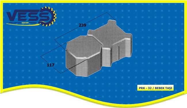 Paving Block Mold Model 32