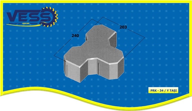 Paving Block Mold Model 34