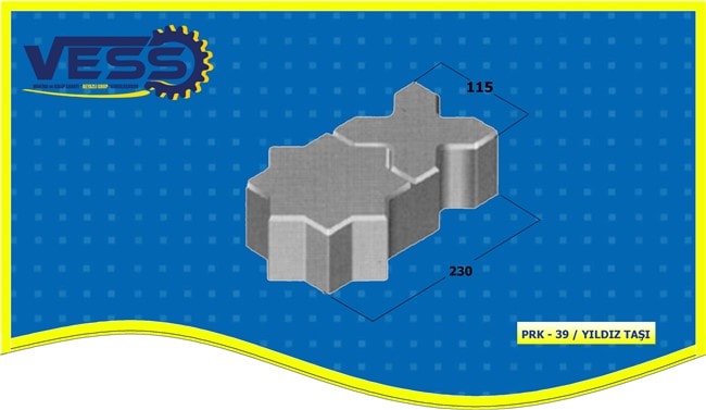 Paving Block Mold Model 39