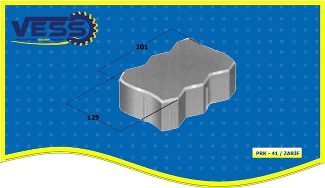 Paving Block Mold Model 41