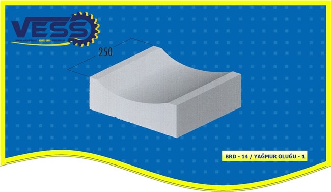 Roof Gutter Mold Model 14
