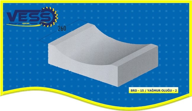 Roof Gutter Mold Model 15